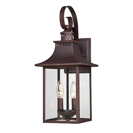 Quoizel Chancellor Outdoor Wall Lantern CCR8408CU